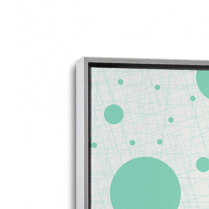 [Color:Polished Chrome], Picture of art in a Polished Chrome frame at an angle