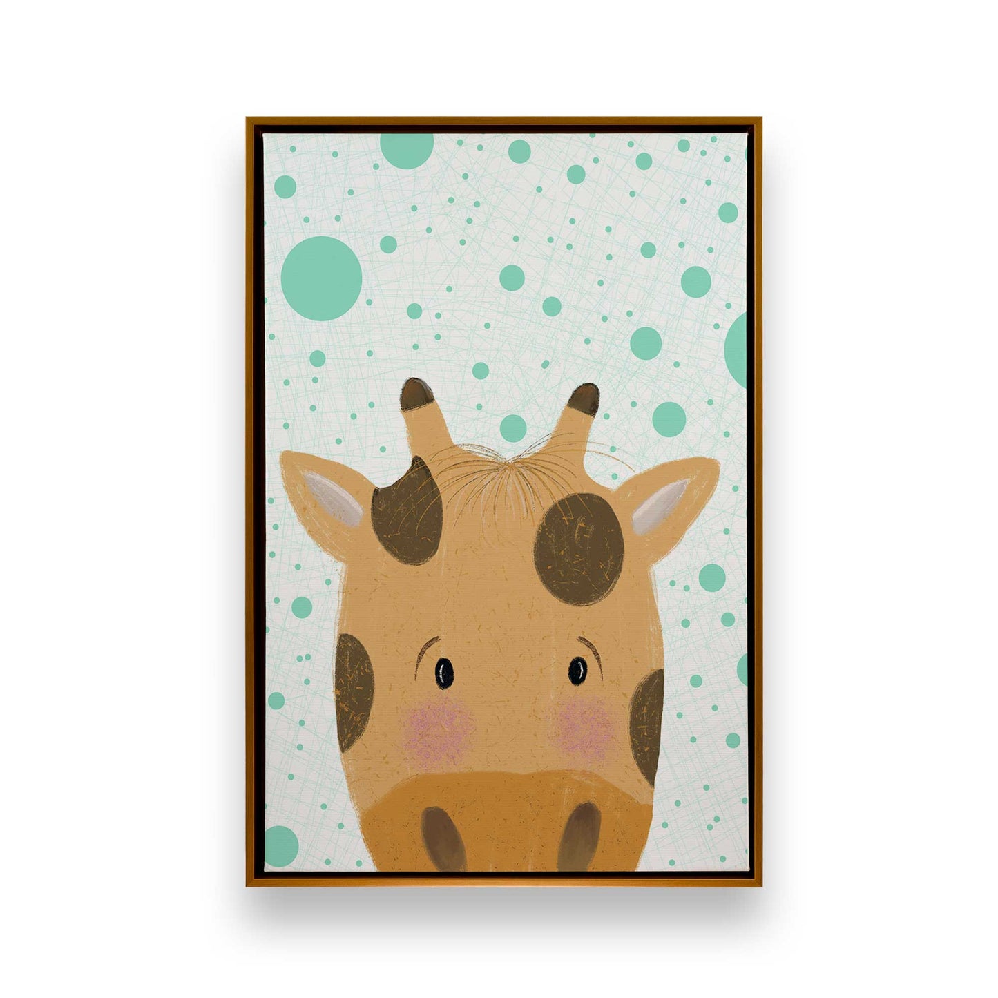 [Color:Polished Gold], Picture of art in a Polished Gold frame