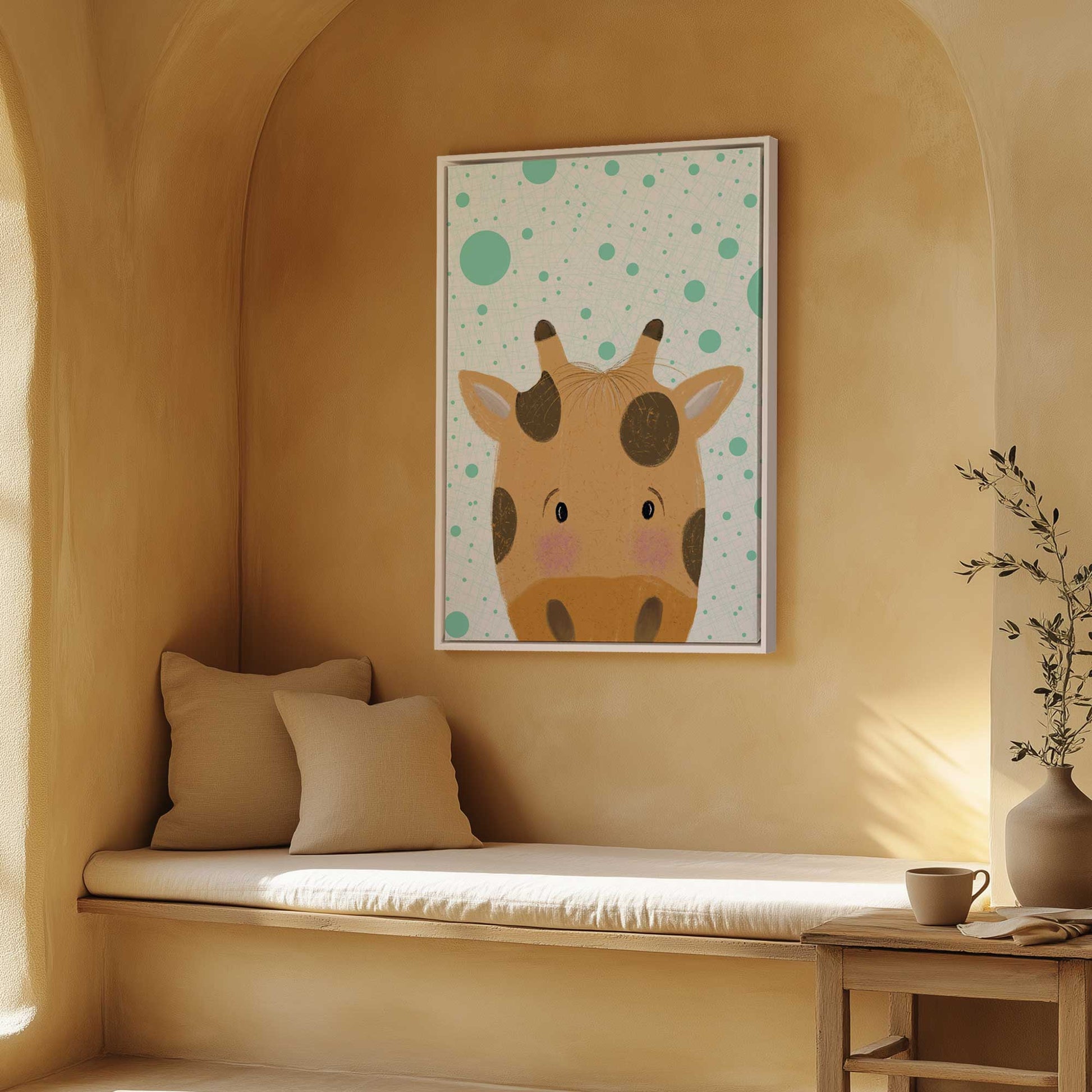 [LIFESTYLE],[SPECIAL],  Picture of art in a roo
