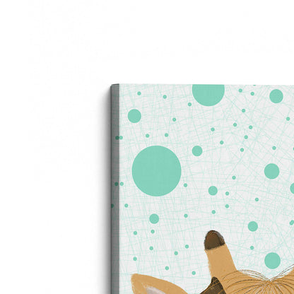 [Color:Stretched Canvas], Picture of the corner of the art