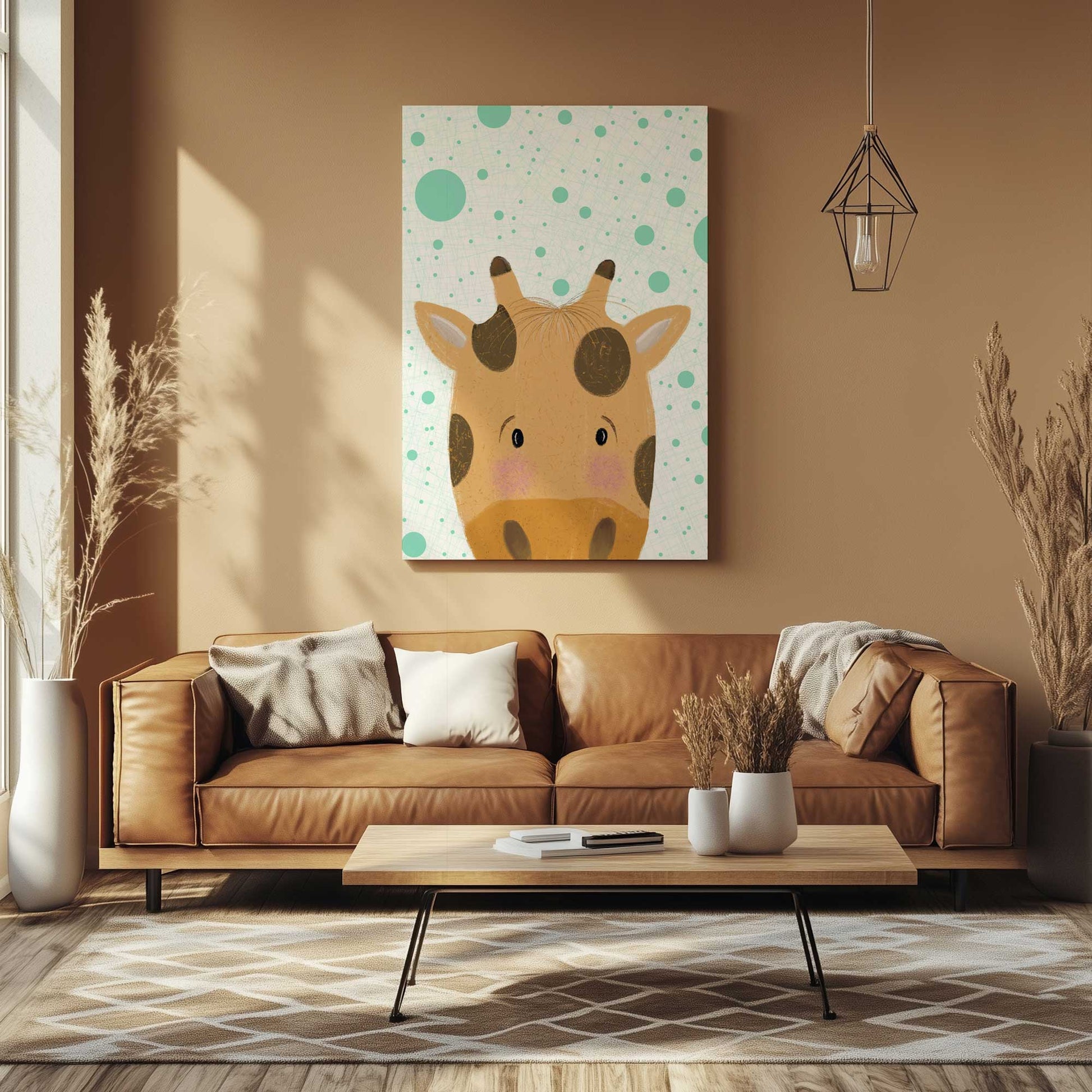 Picture of art in a room