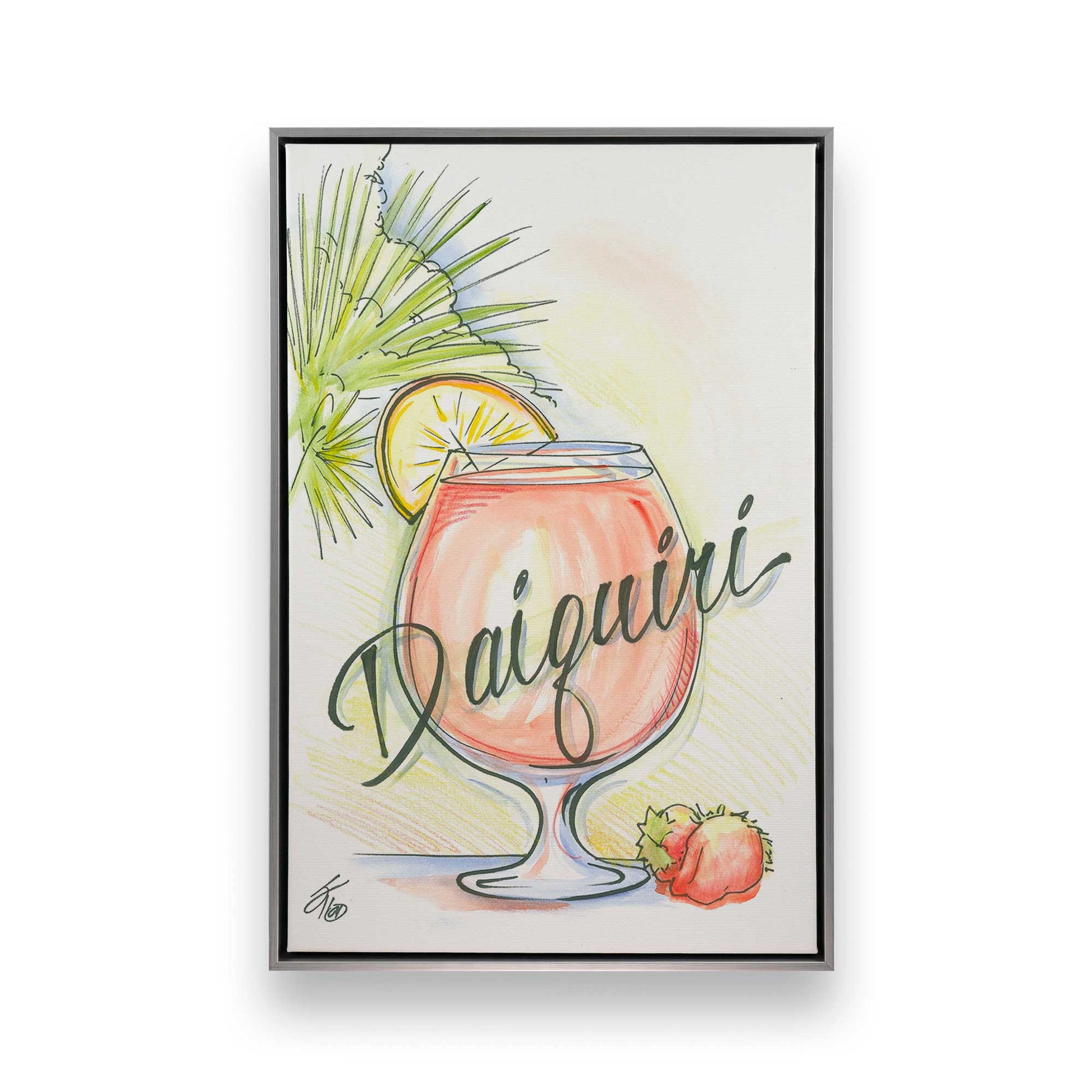 [Color:Polished Chrome], Picture of art in a Polished Chrome frame