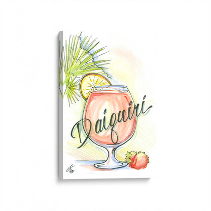 [Color:Stretched Canvas], Picture of art at an angle