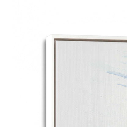 [Color:Opaque White], Picture of art in a White frame at an angle