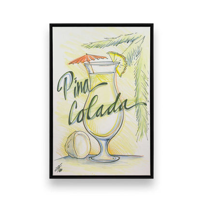 [Color:Satin Black], Picture of art in a Satin Black frame