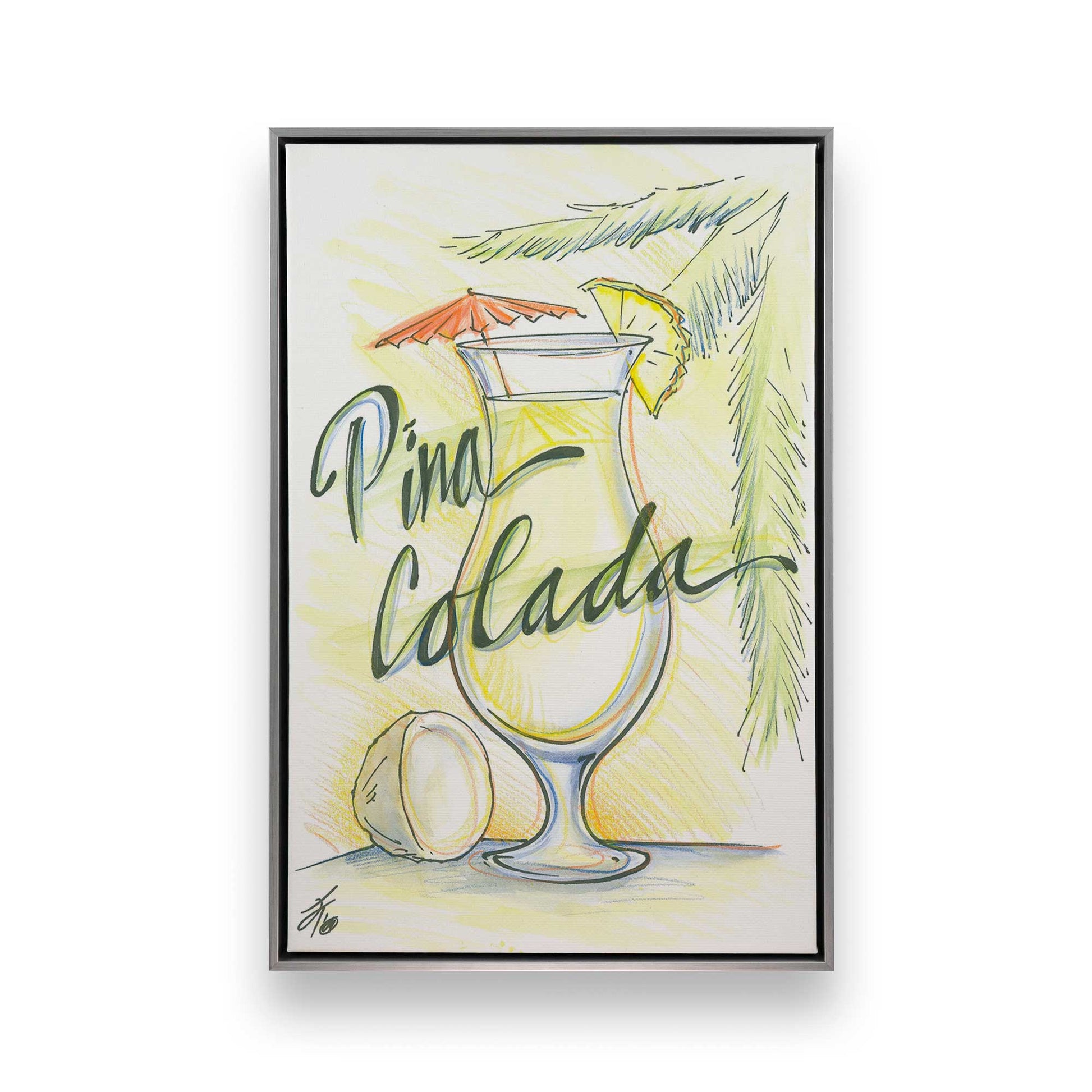 [Color:Polished Chrome], Picture of art in a Polished Chrome frame