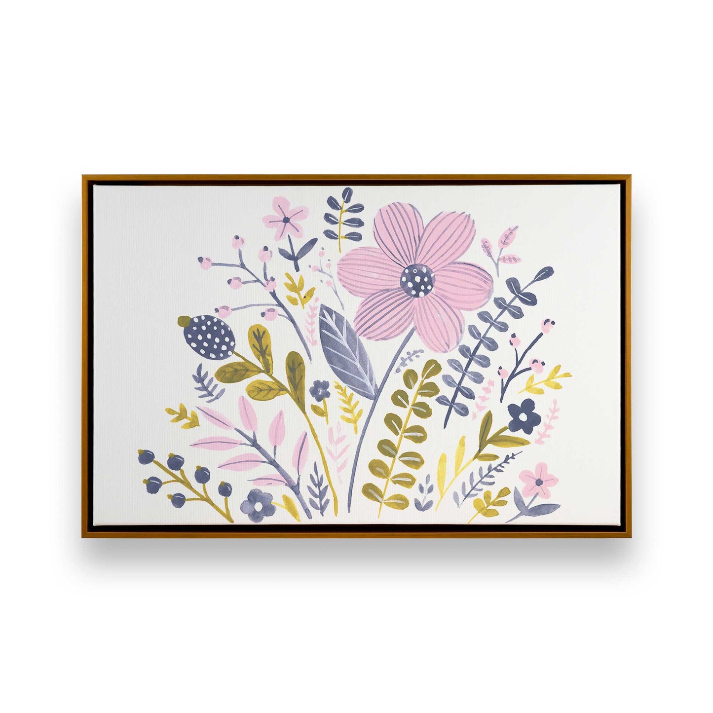 [Color:Polished Gold], Picture of art in a Polished Gold frame