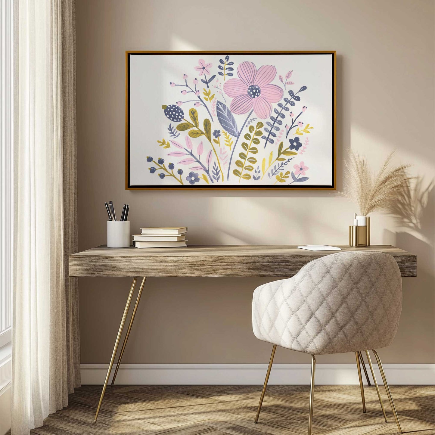 [LIFESTYLE],[SPECIAL], Art in a room