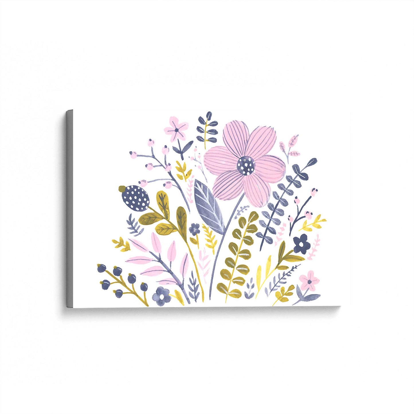 [Color:Stretched Canvas], Picture of art at an angle