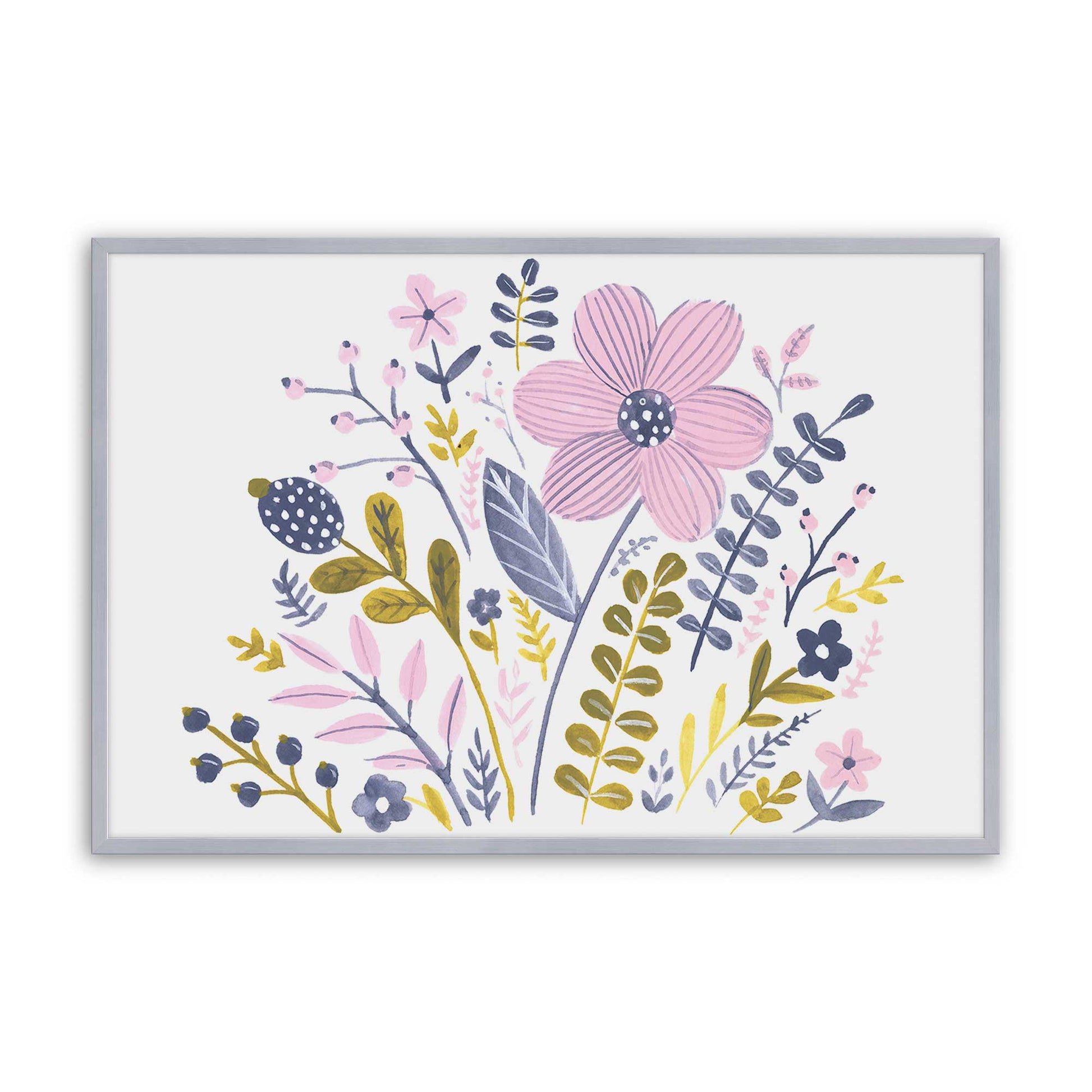 [Color:Polished Chrome], Picture of art in a Polished Chrome frame