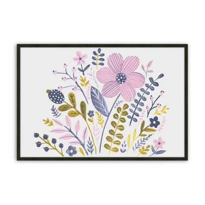 [Color:Satin Black], Picture of art in a Satin Black frame