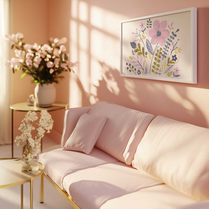 Picture of art in a room