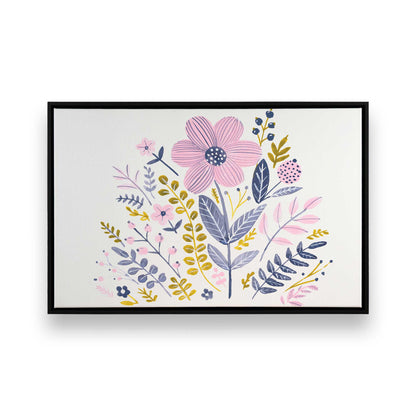[Color:Satin Black], Picture of art in a Satin Black frame