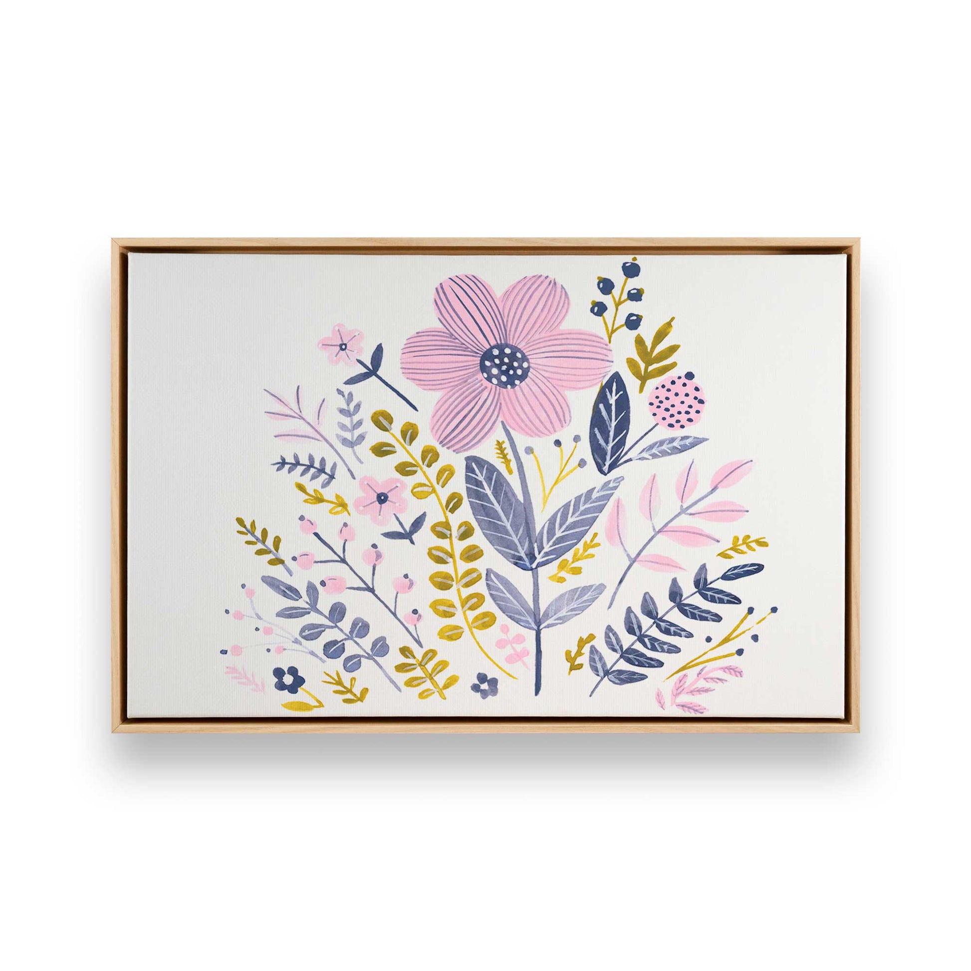 [Color:American Maple], Picture of art in a American Maple frame