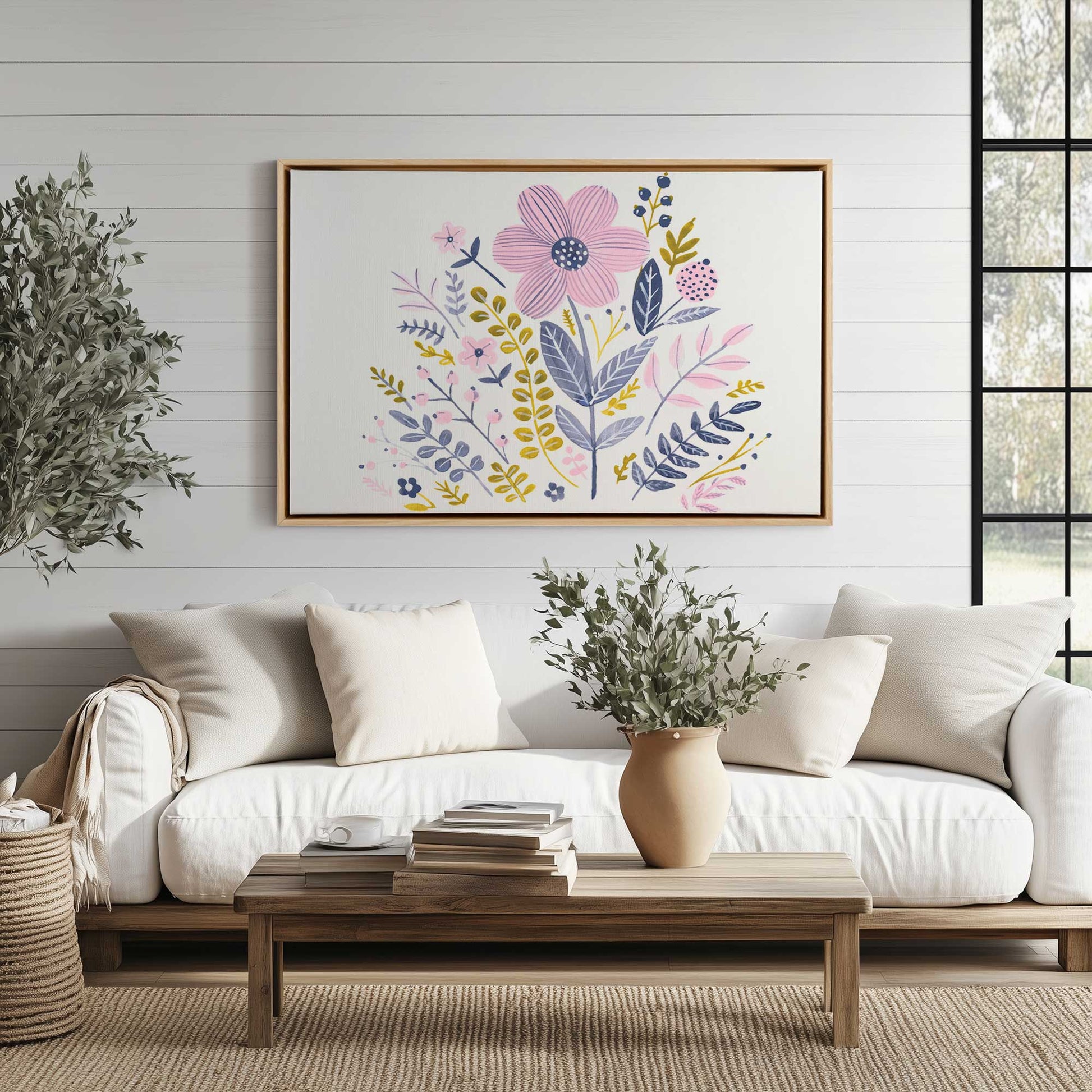 Picture of art in a room
