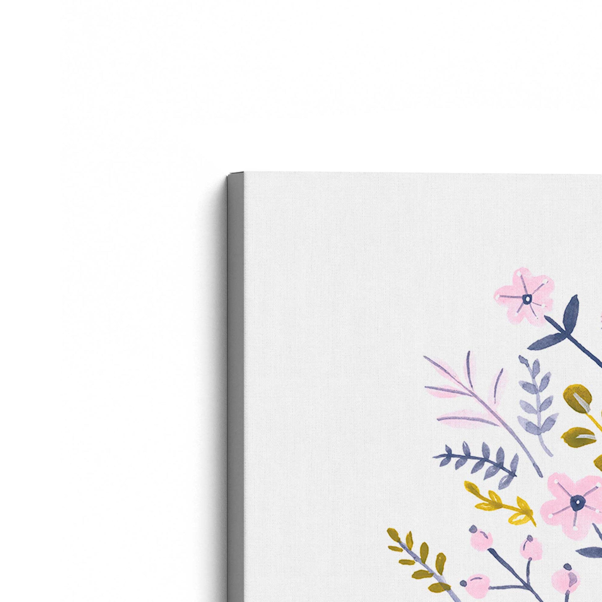 [Color:Stretched Canvas], Picture of the corner of the art