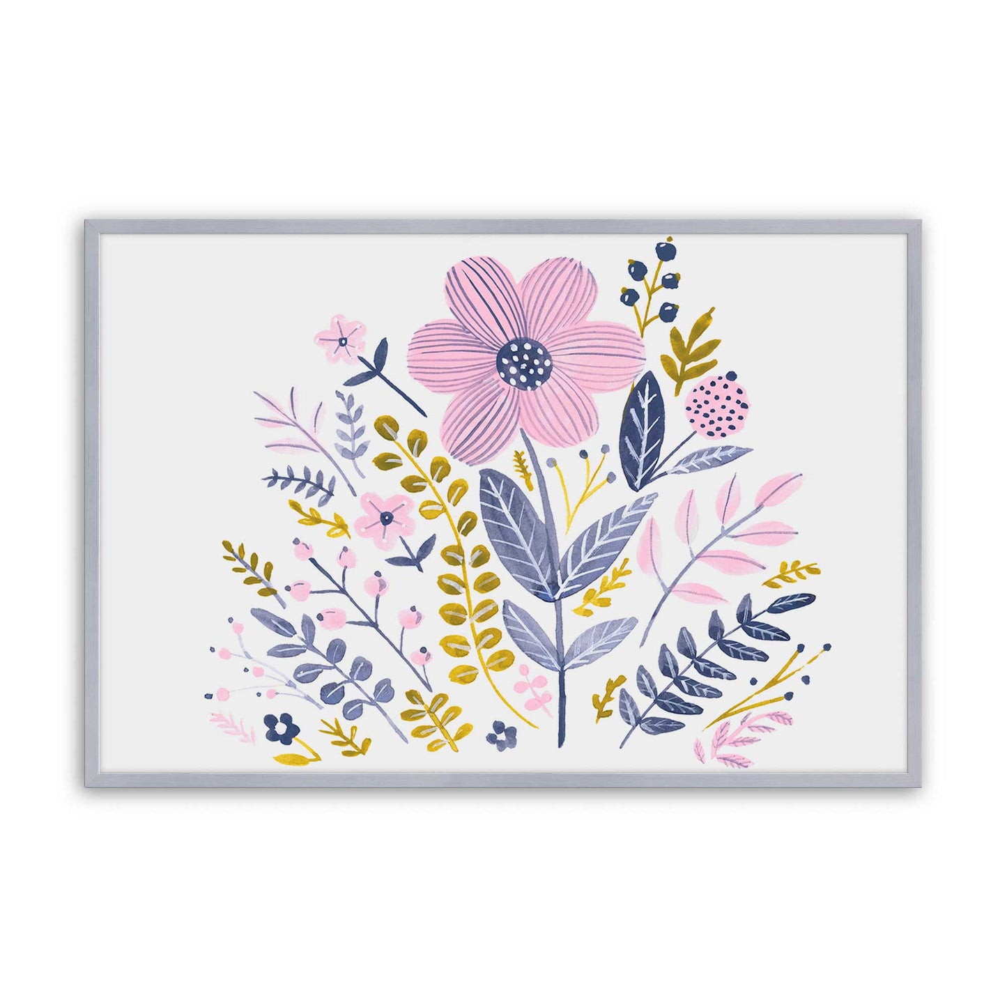 [Color:Polished Chrome], Picture of art in a Polished Chrome frame