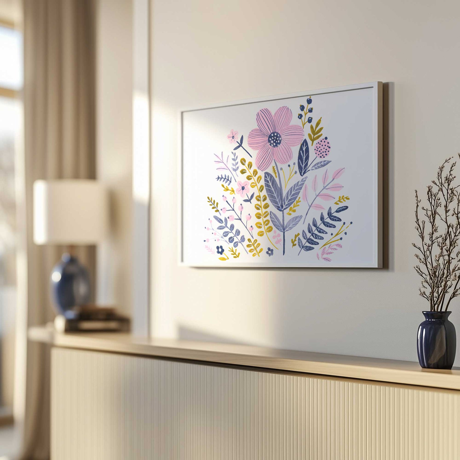 [LIFESTYLE],[SPECIAL], Art in a room