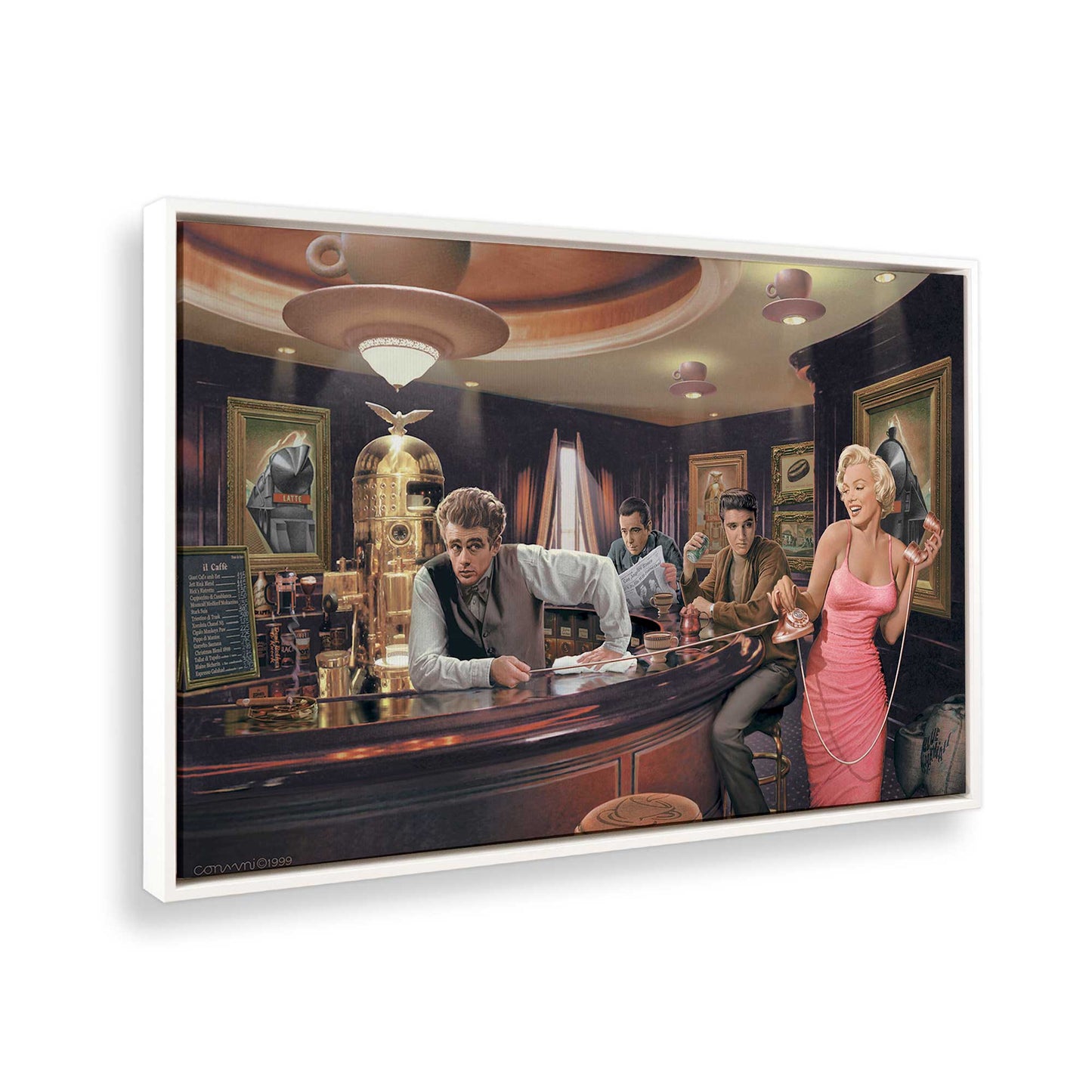 [Color:Opaque White], Picture of the corner of the art