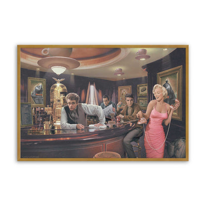 [Color:Polished Gold], Picture of art in a Polished Gold frame
