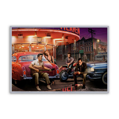 [Color:Polished Chrome], Picture of art in a Polished Chrome frame