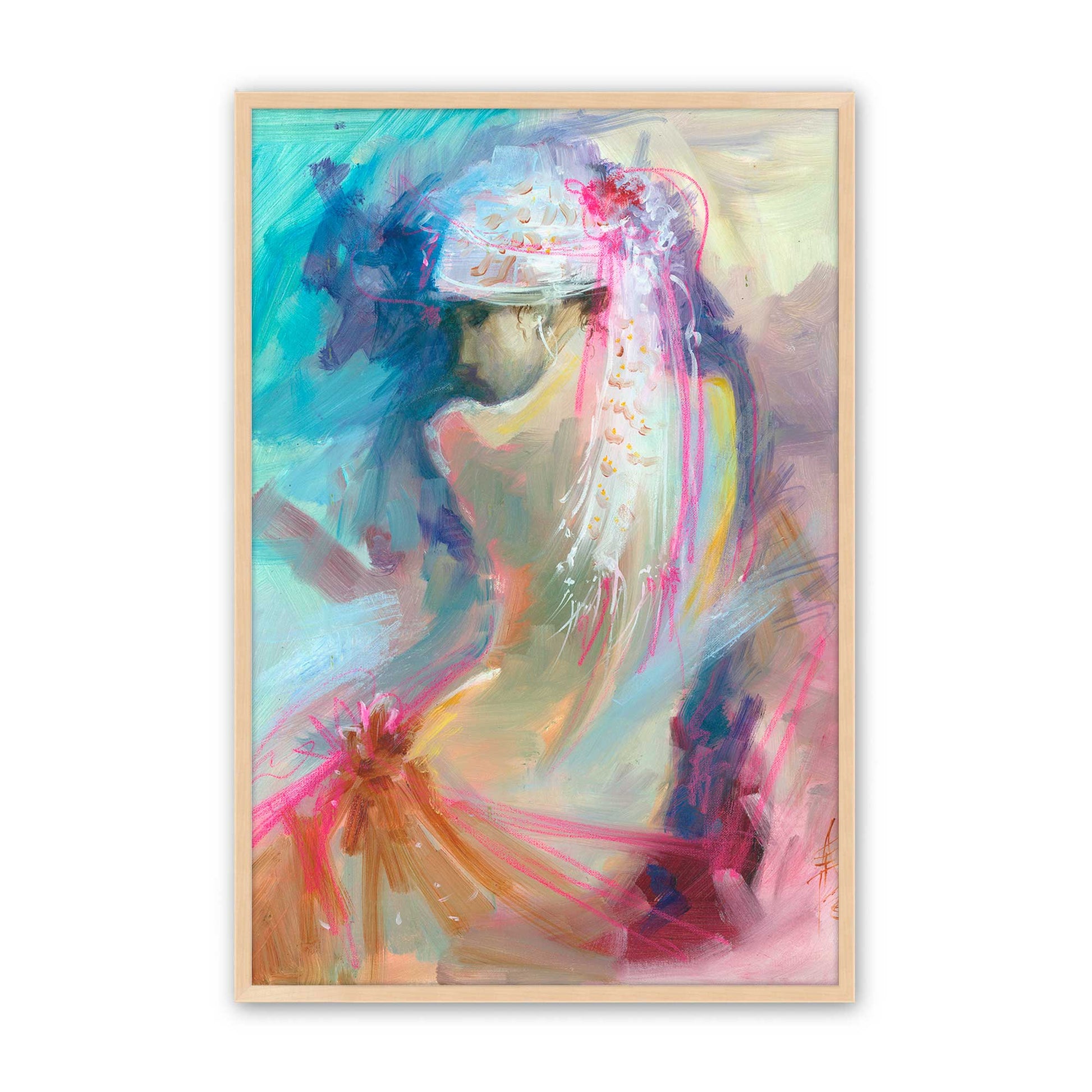 [Color:Raw Maple], Picture of art in a Raw Maple frame