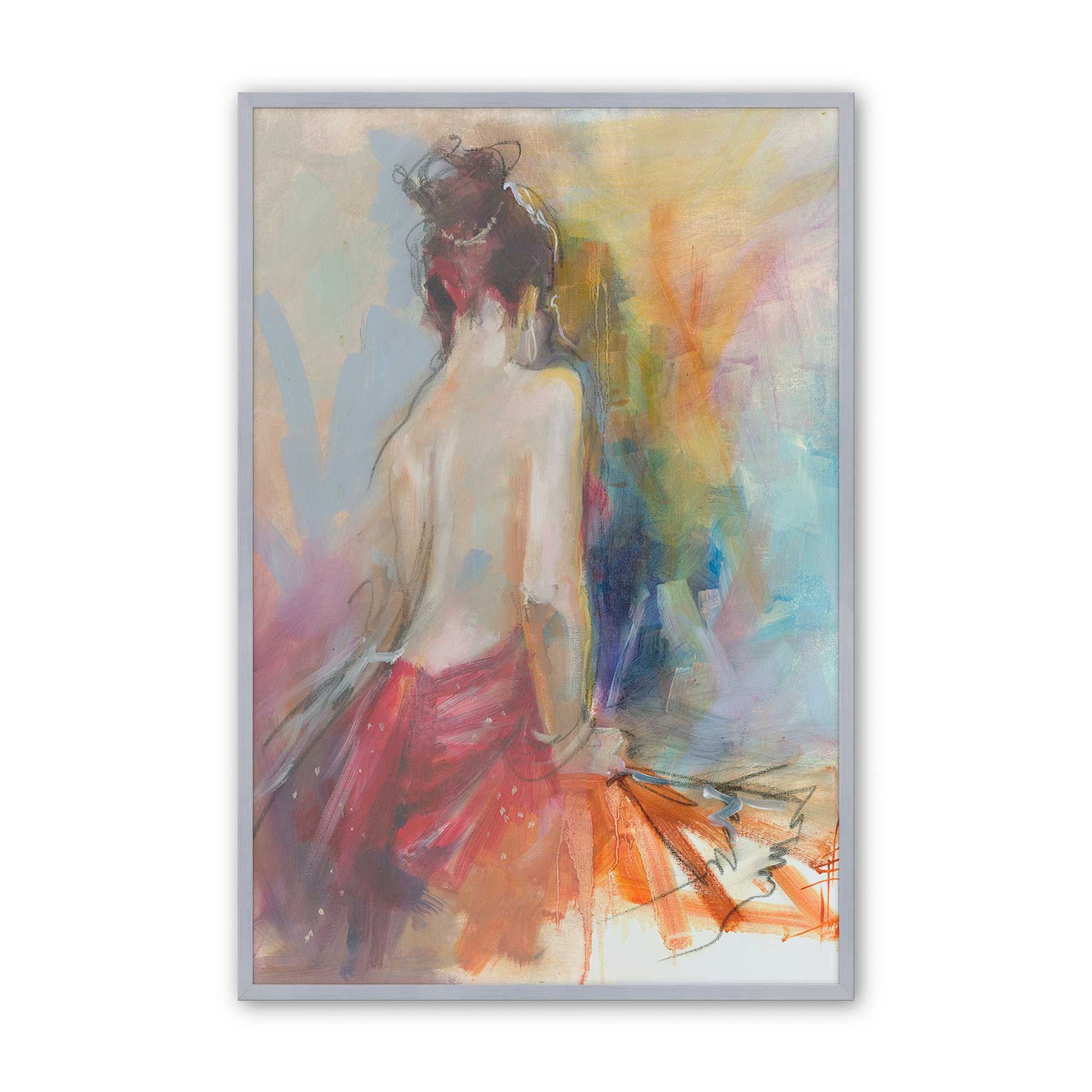 [Color:Polished Chrome], Picture of art in a Polished Chrome frame