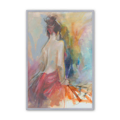 [Color:Polished Chrome], Picture of art in a Polished Chrome frame