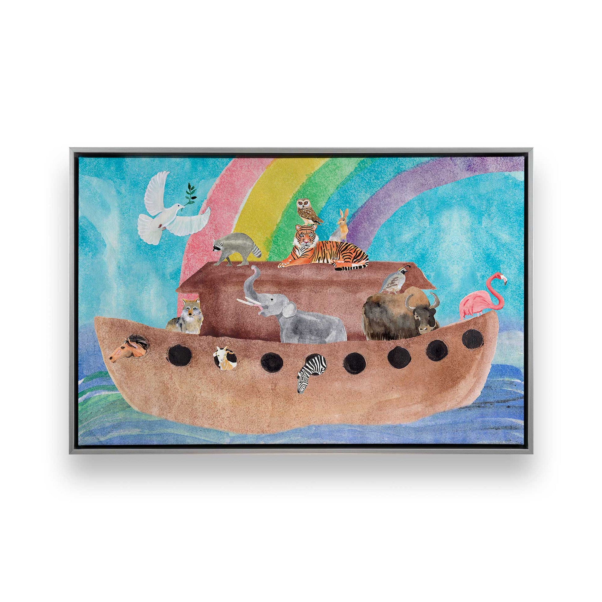 [Color:Polished Chrome], Picture of art in a Polished Chrome frame