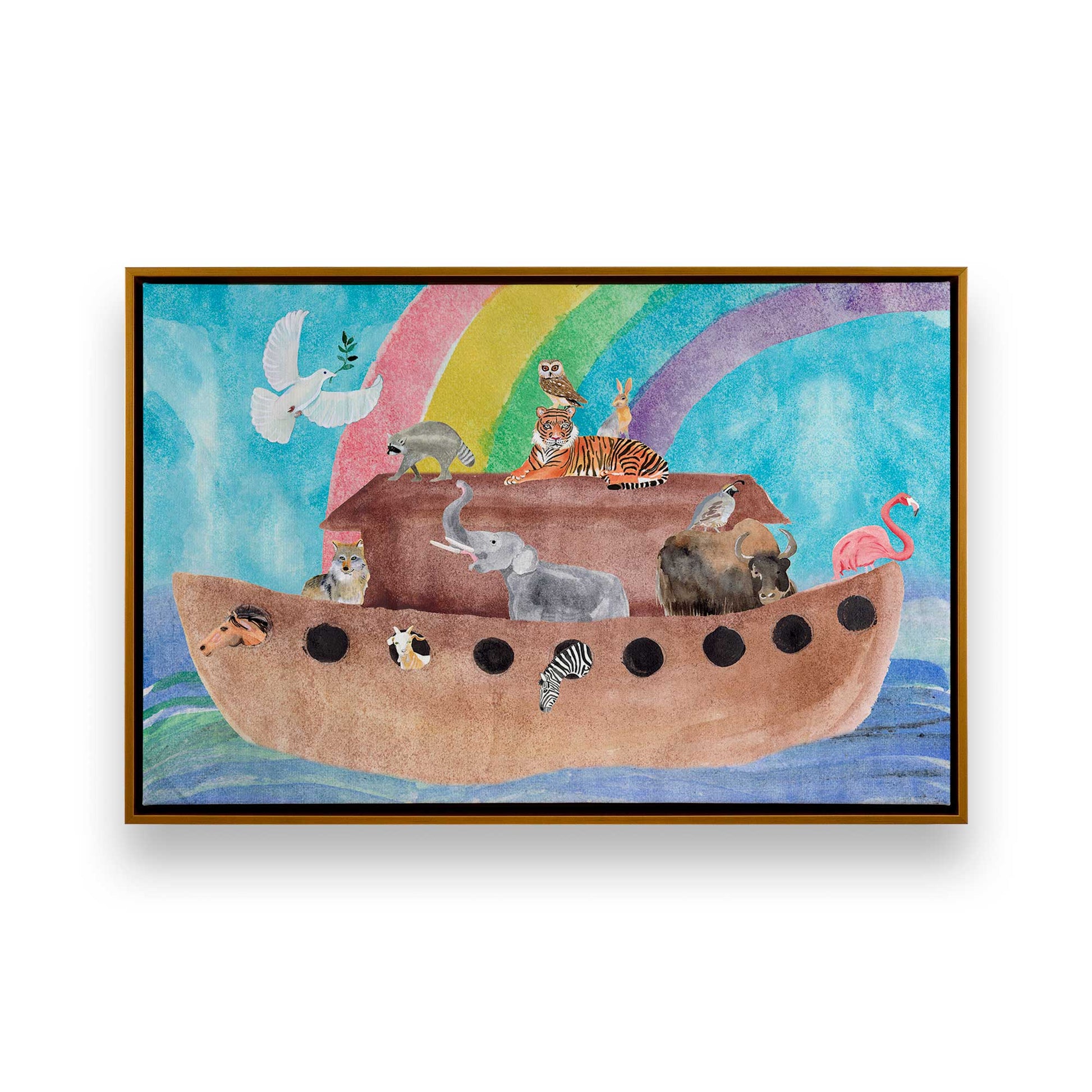 [Color:Polished Gold], Picture of art in a Polished Gold frame