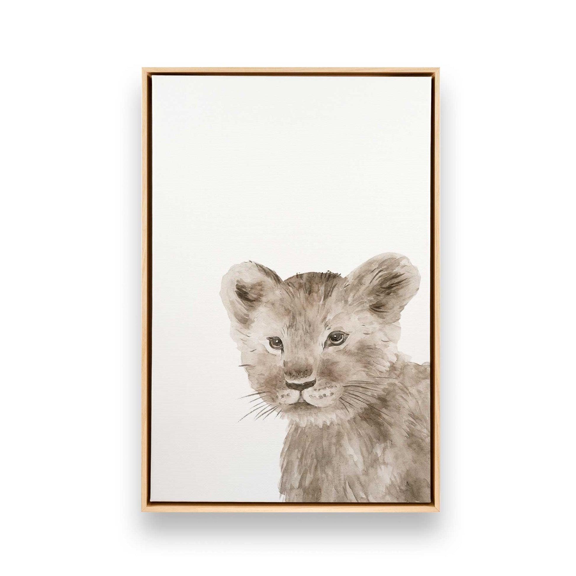 [Color:American Maple], Picture of art in a American Maple frame