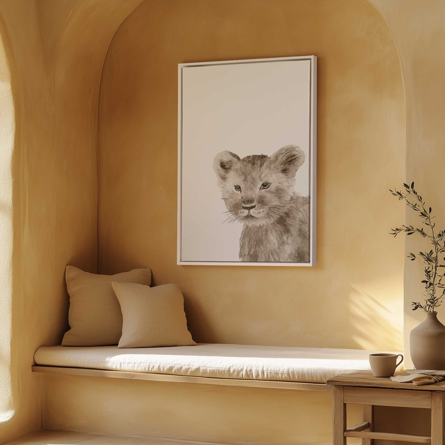 Picture of art in a room
