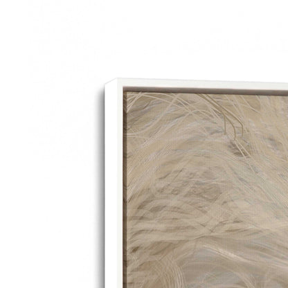 [Color:Opaque White], Picture of art in a White frame at an angle