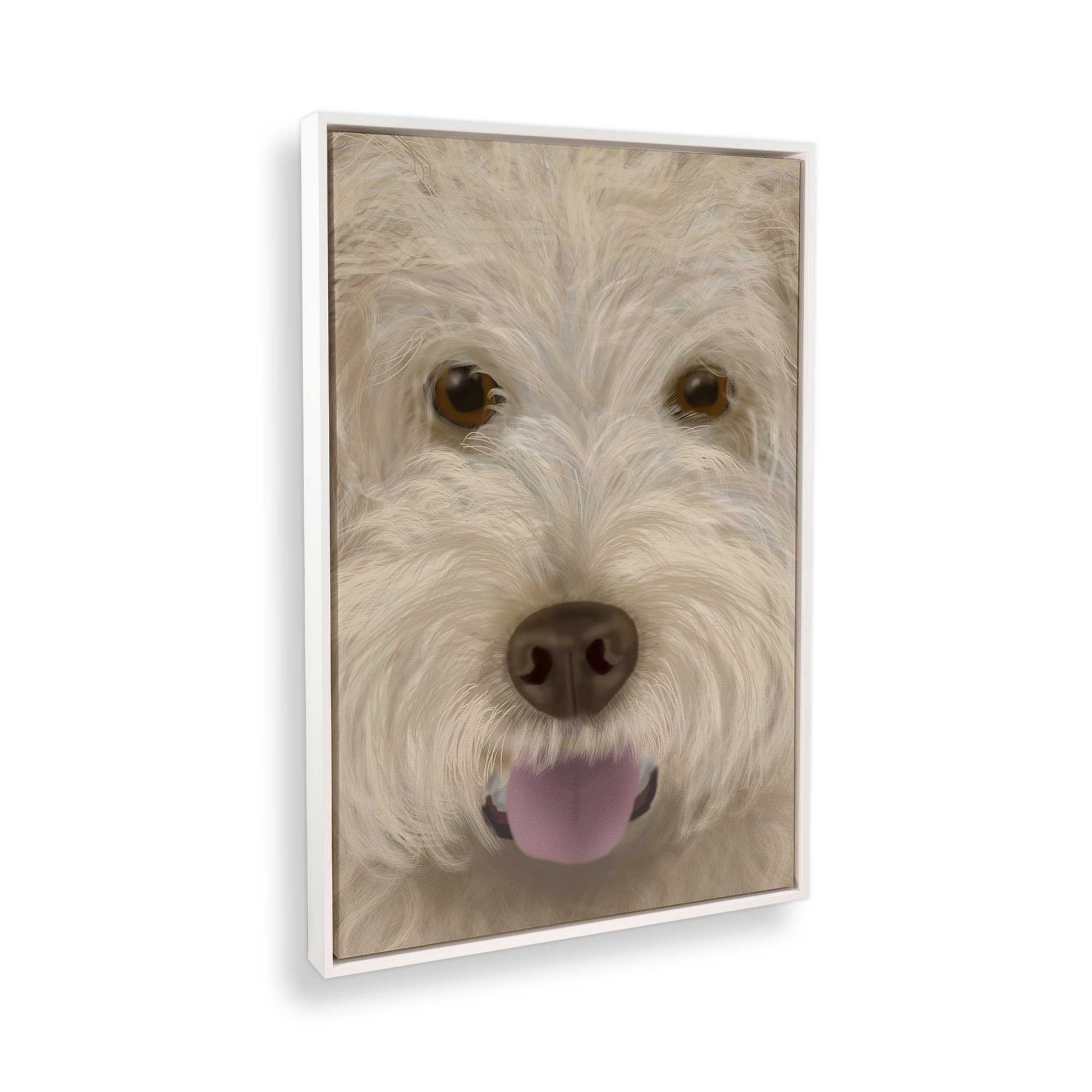 [Color:Opaque White], Picture of the corner of the art