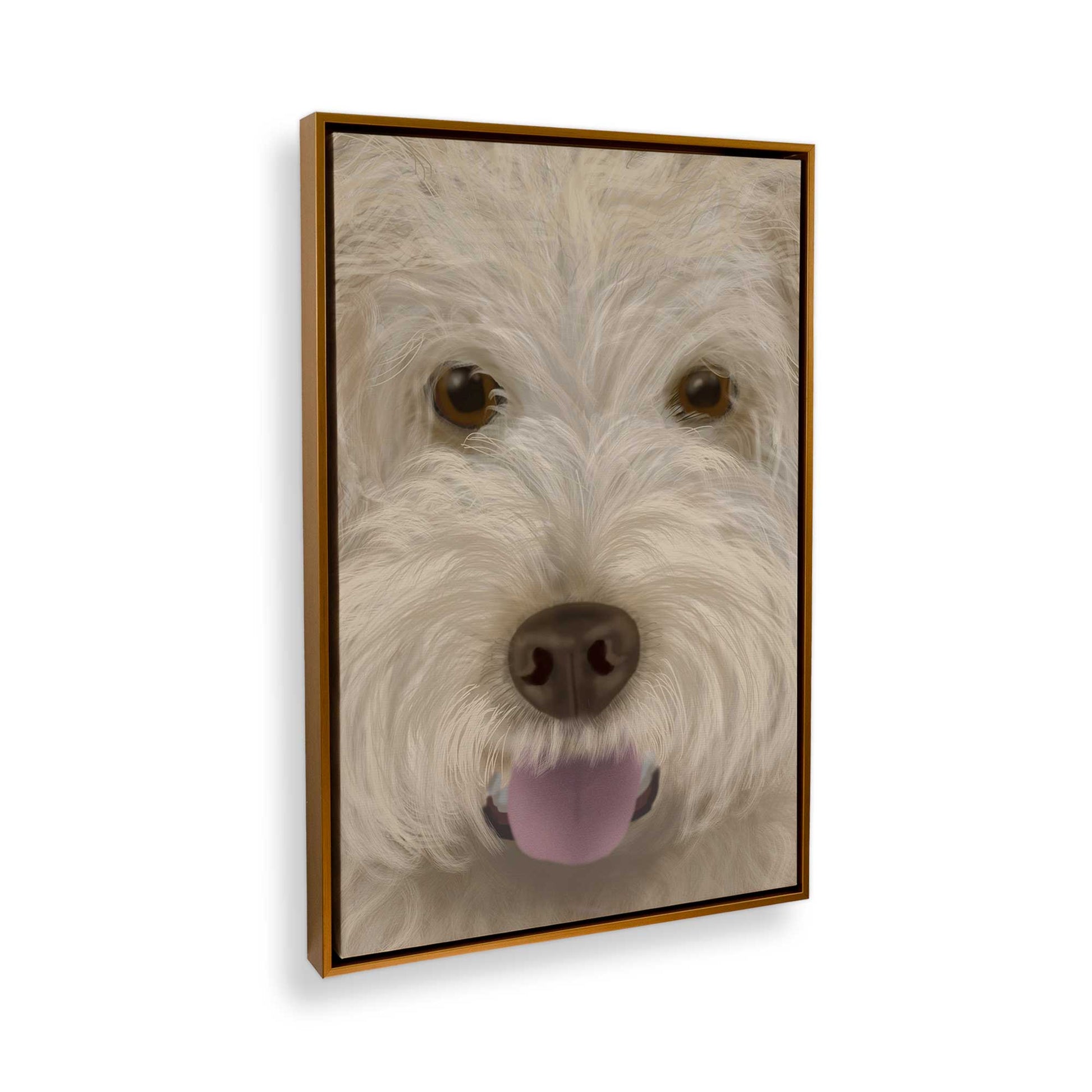 [Color:Polished Gold], Picture of the corner of the art