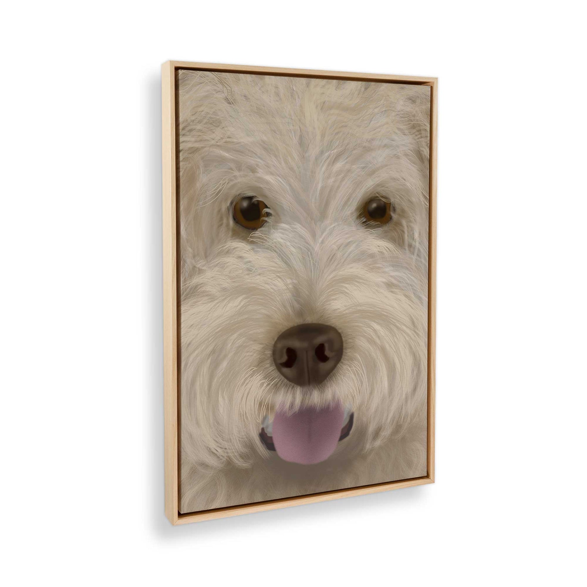 [Color:American Maple], Picture of the corner of the art