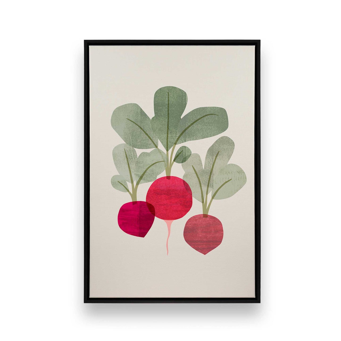 [Color:Satin Black], Picture of art in a Satin Black frame