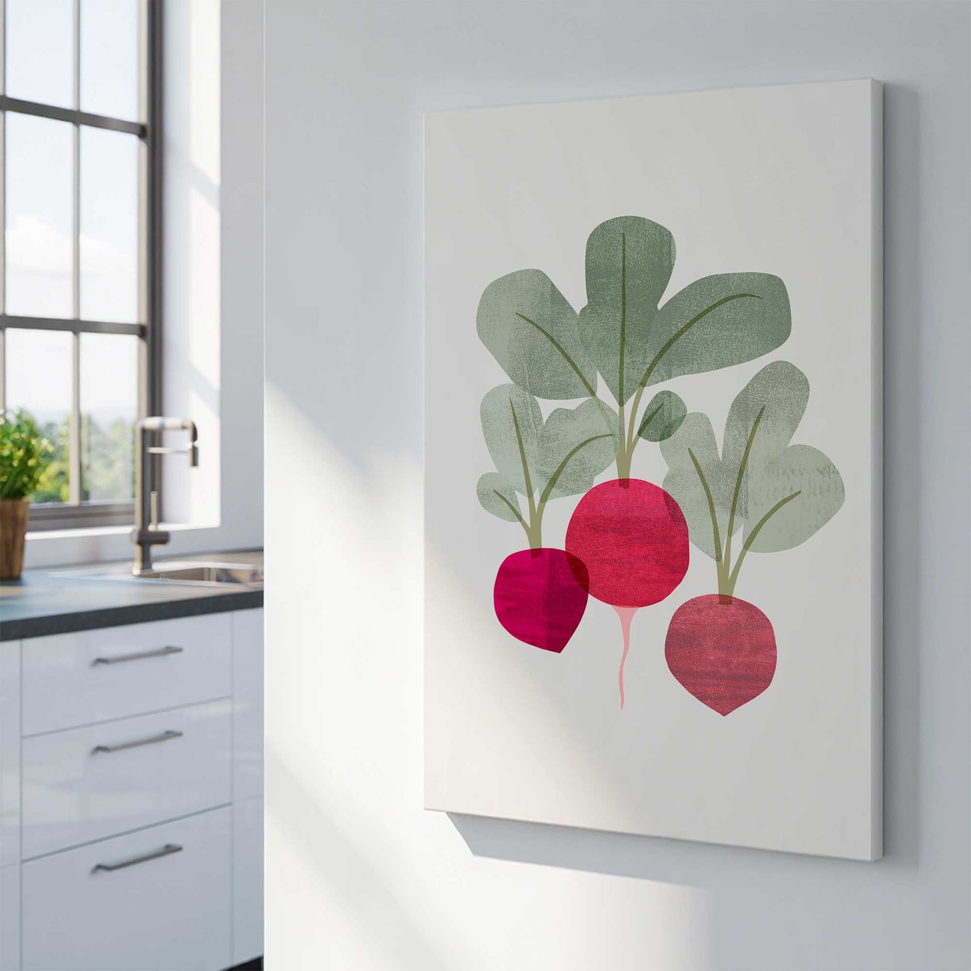 Picture of art in a room