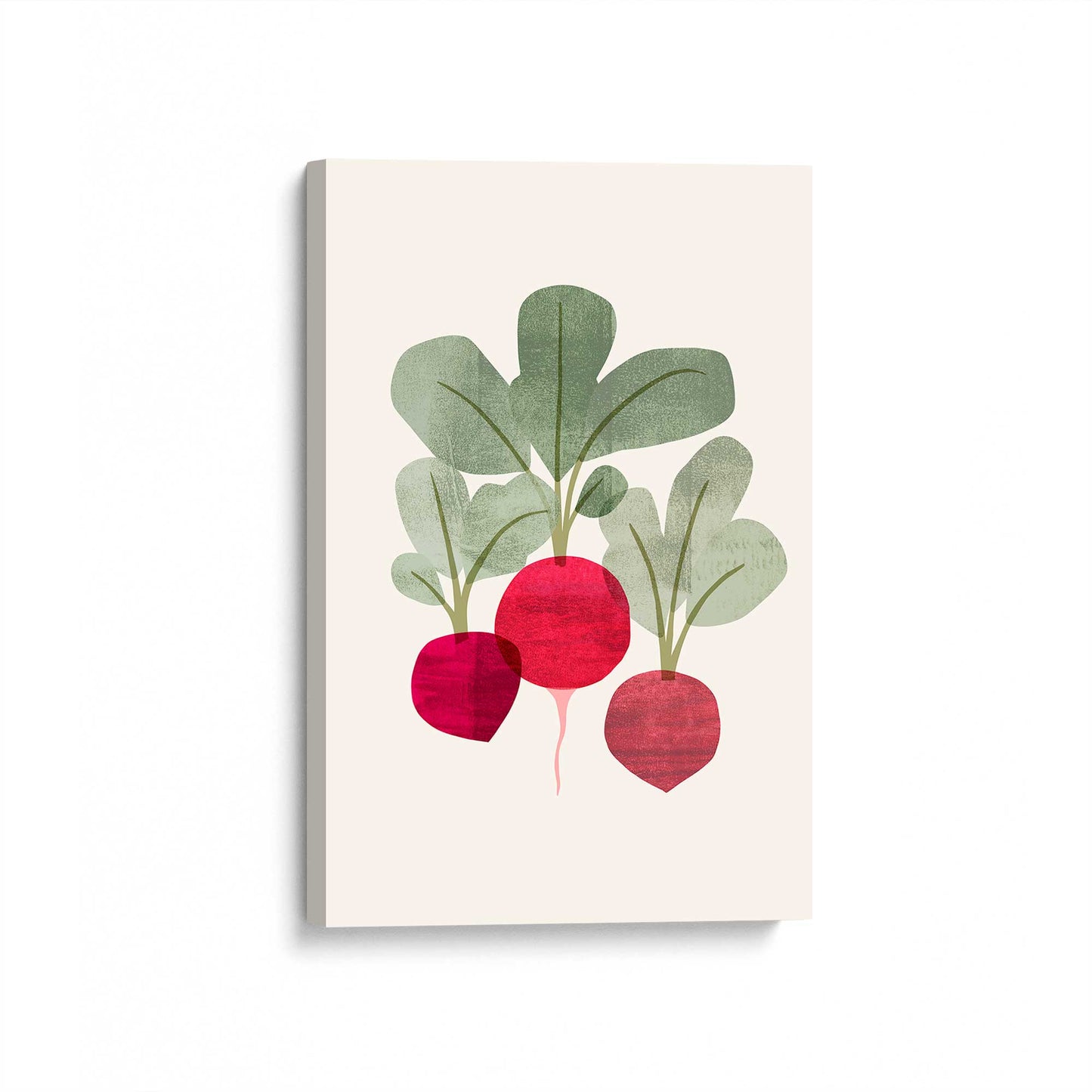 [Color:Stretched Canvas], Picture of art at an angle