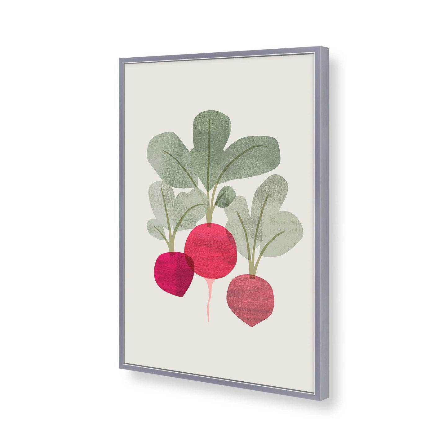 [Color:Polished Chrome], Picture of art in a Polished Chrome frame of the corner