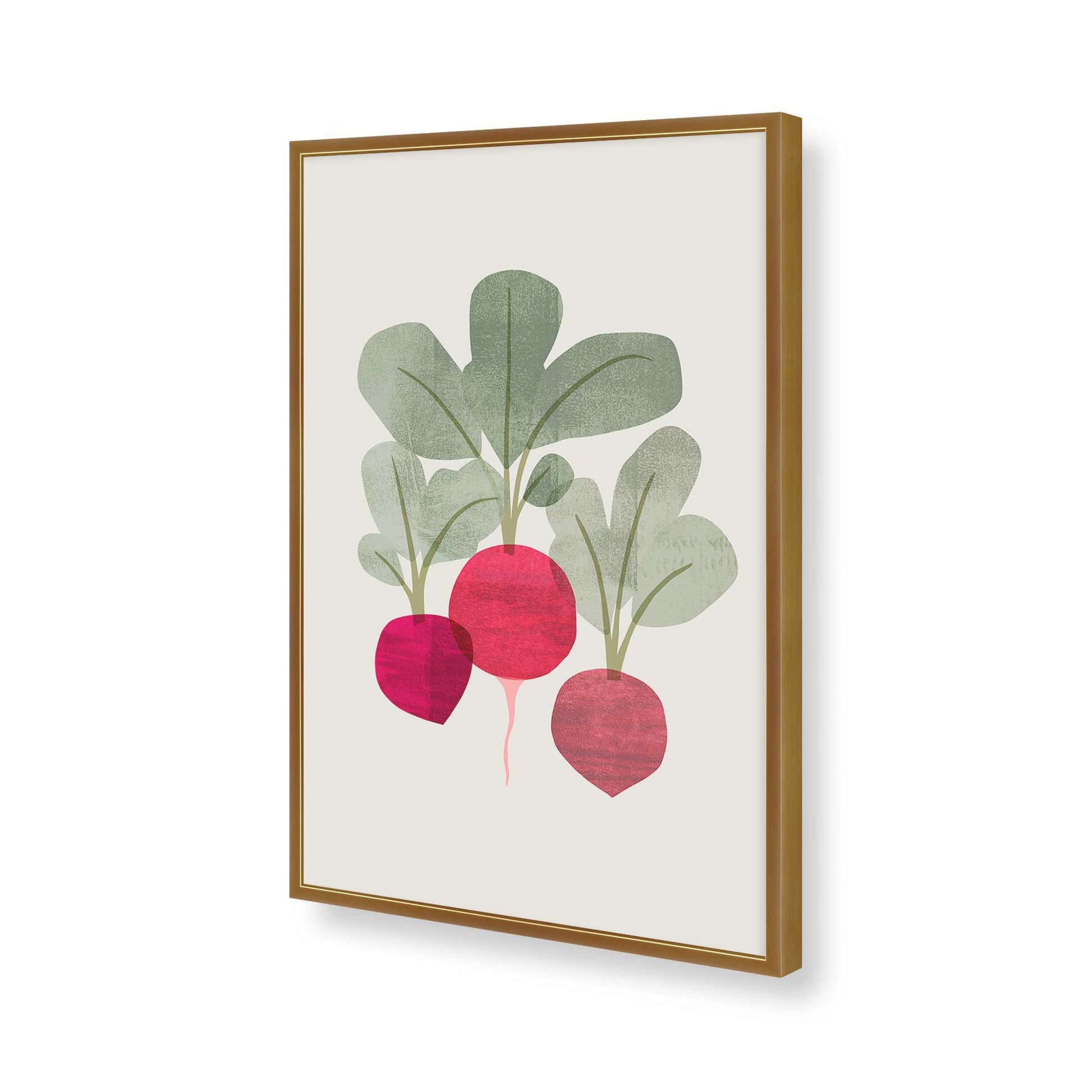 [Color:Polished Gold], Picture of art in a Polished Gold frame of the corner