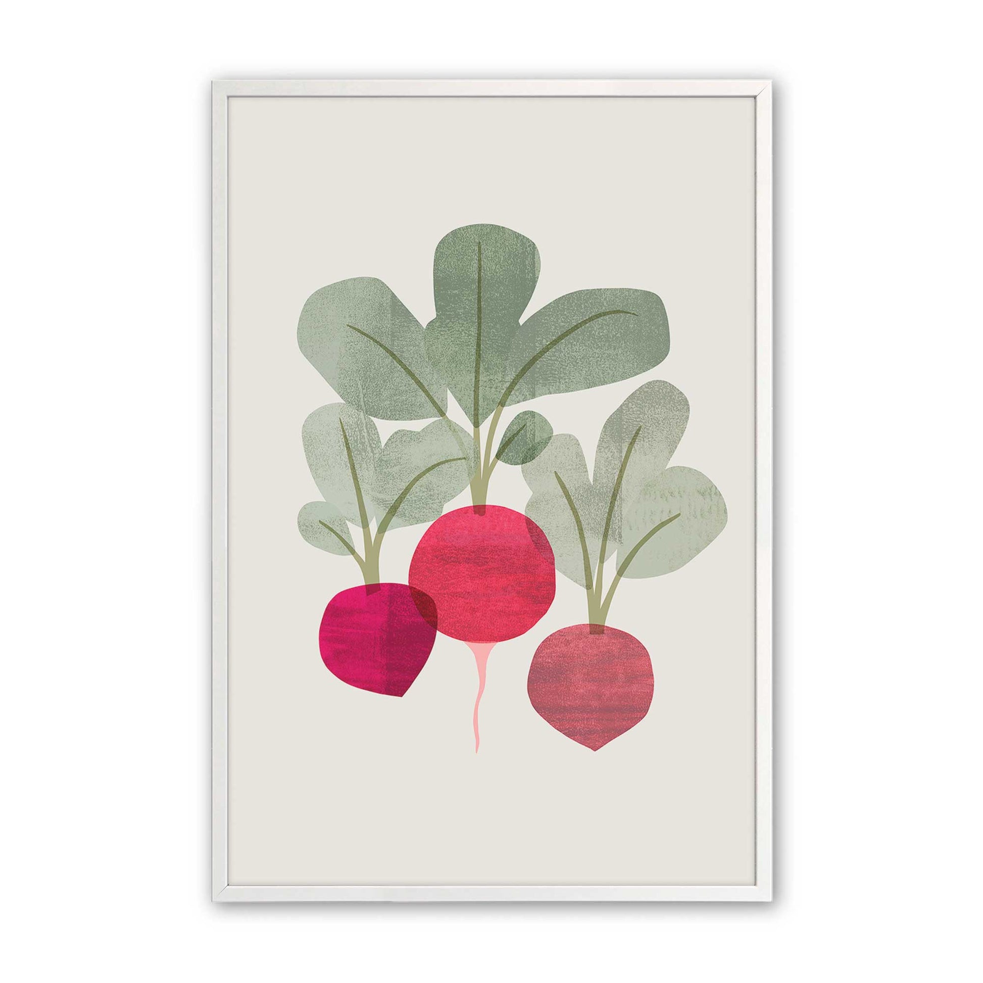 [Color:Opaque White], Picture of art in a Opaque White frame