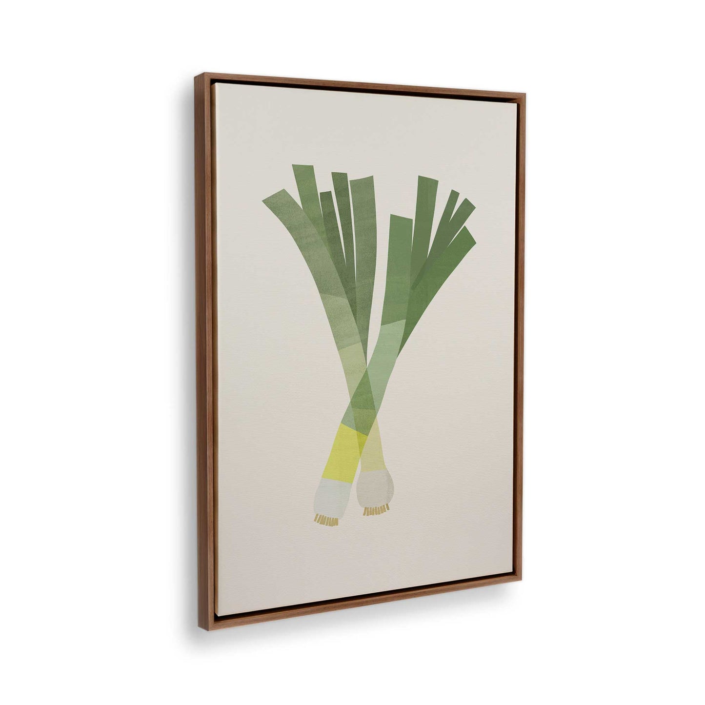 [Color:Walnut], Picture of the corner of the art