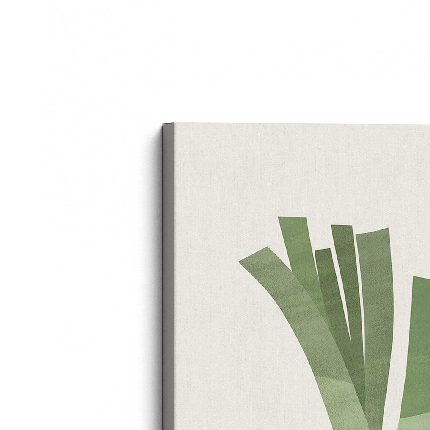 [Color:Stretched Canvas], Picture of the corner of the art