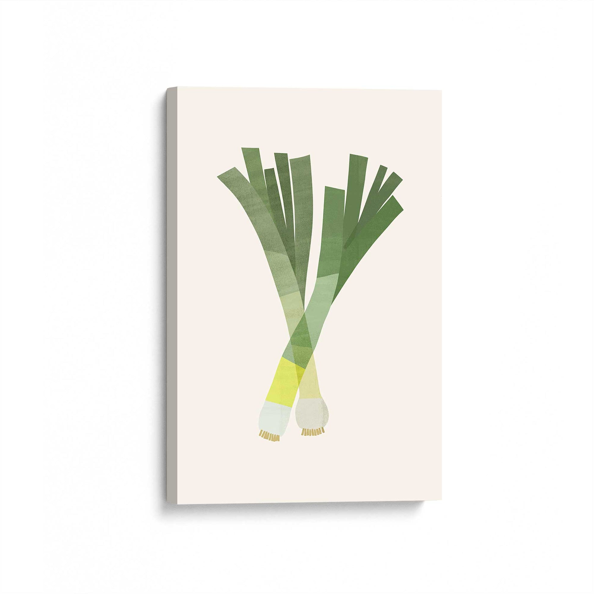 [Color:Stretched Canvas], Picture of art at an angle