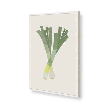 [Color:Opaque White], Picture of art in a Opaque White frame of the corner
