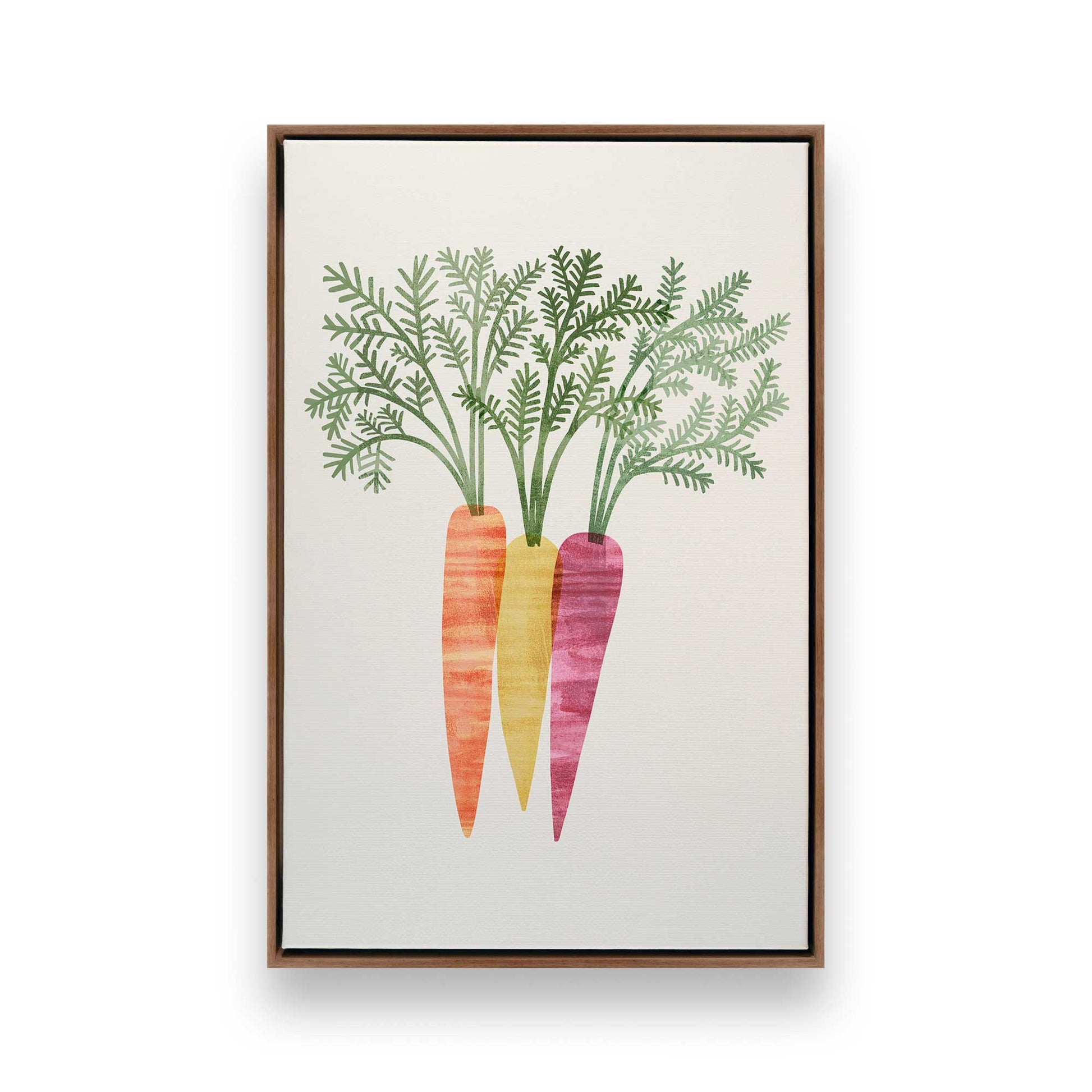 [Color:Walnut], Picture of art in a Walnut frame