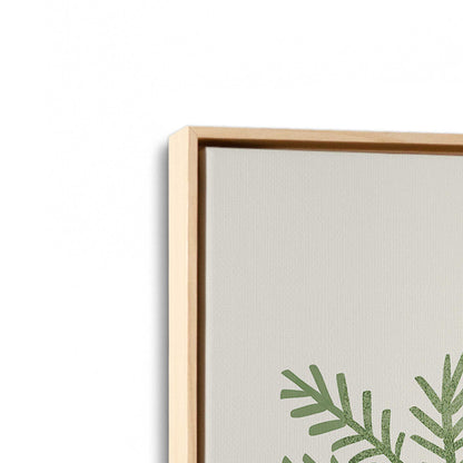 [Color:American Maple], Picture of art in a American Maple frame at an angle