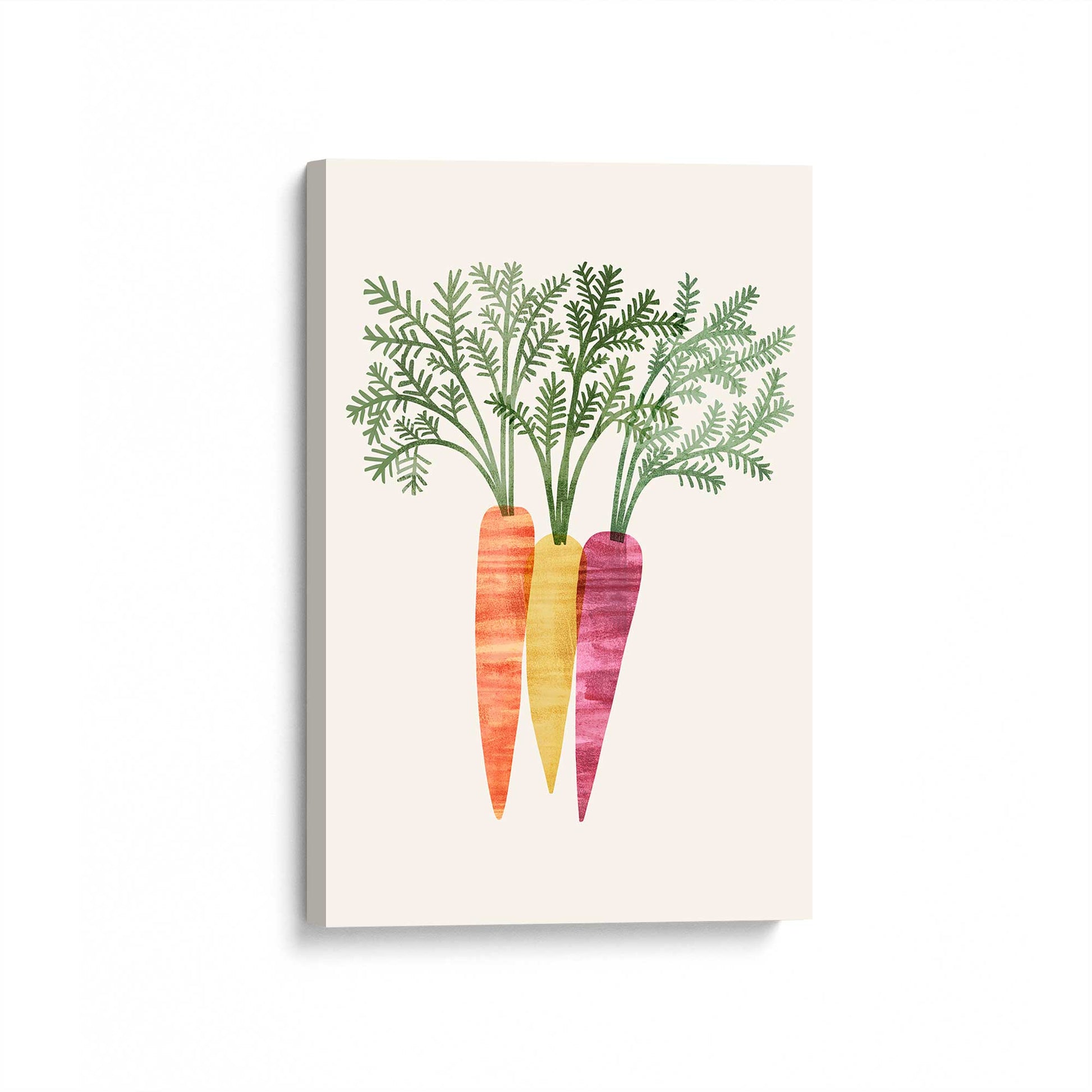 [Color:Stretched Canvas], Picture of art at an angle