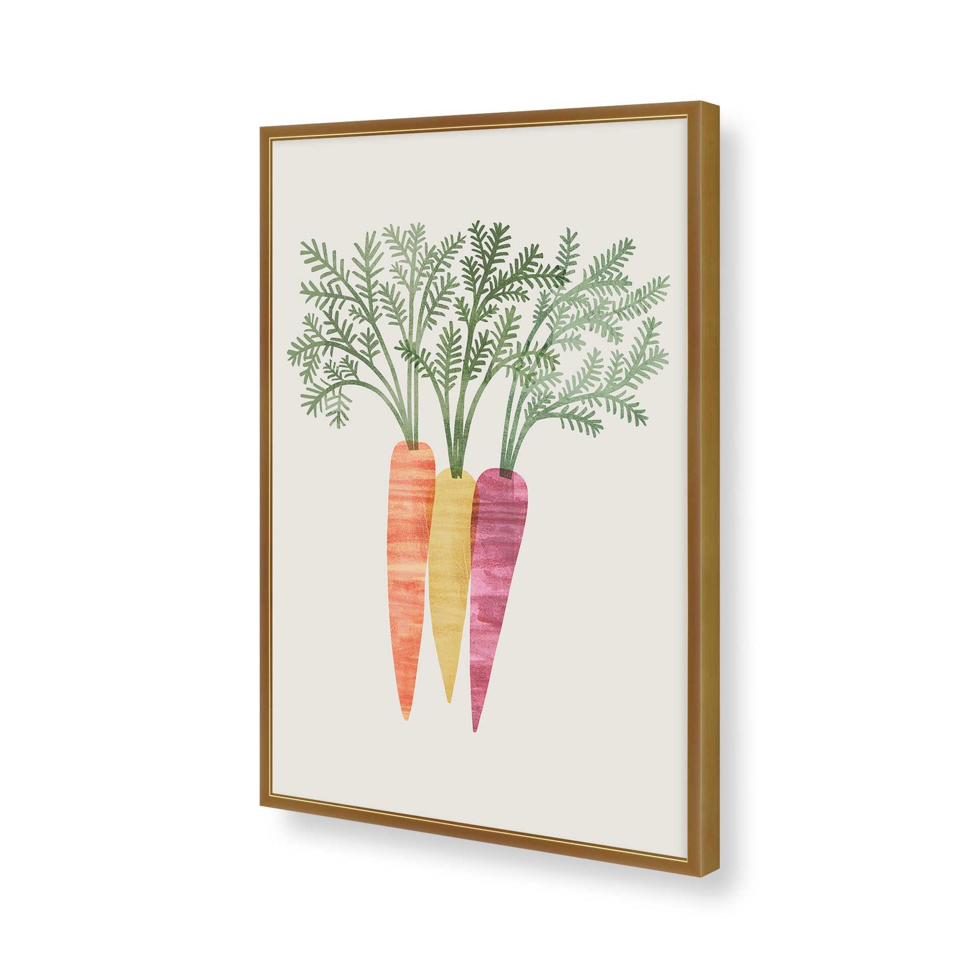 [Color:Polished Gold], Picture of art in a Polished Gold frame of the corner